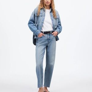 Madewell The‎ Perfect Vintage Wide-Leg Crop Jean